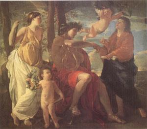 Nicolas Poussin The Inspiration of the Poet (mk05) China oil painting art